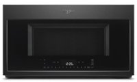 Front Zoom. Whirlpool - 1.9 Cu. Ft. Convection Over-the-Range Microwave with Sensor Cooking - Black.