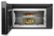 Alt View Zoom 12. Whirlpool - 1.9 Cu. Ft. Convection Over-the-Range Microwave with Sensor Cooking - Black.