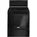 Front. Maytag - 5.3 Cu. Ft. Self-Cleaning Freestanding Electric Range with Precision Cooking System - Black.