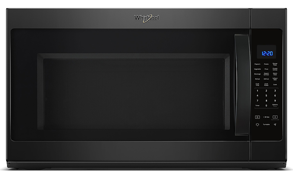 Whirlpool WMH53521HB 2.1 Cu. Ft. Over-the-Range Microwave with Sensor Cooking
