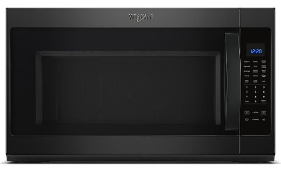Whirlpool – 2.1 Cu. Ft. Over-the-Range Microwave with Sensor Cooking – Black