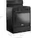 Left. Maytag - 5.0 Cu. Ft. Self-Cleaning Freestanding Gas Range - Black.
