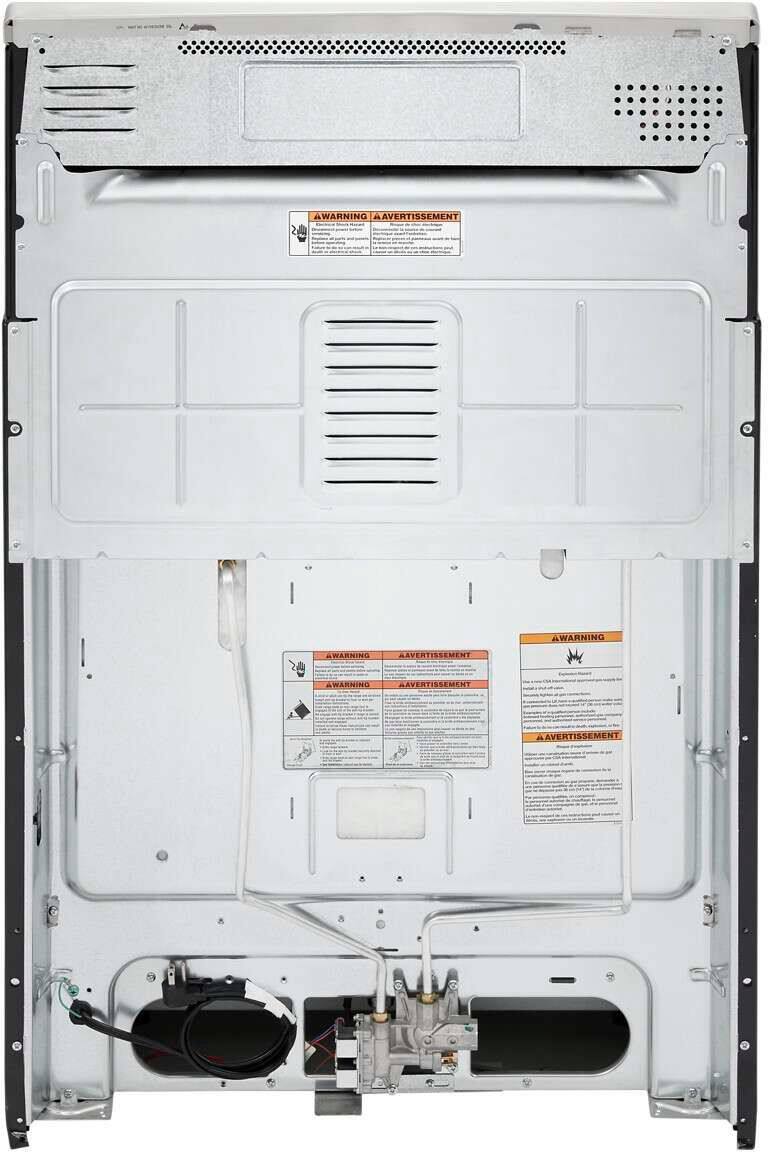 Alt View 22. Maytag - 5.0 Cu. Ft. Self-Cleaning Freestanding Fingerprint Resistant Gas Range - Stainless Steel.