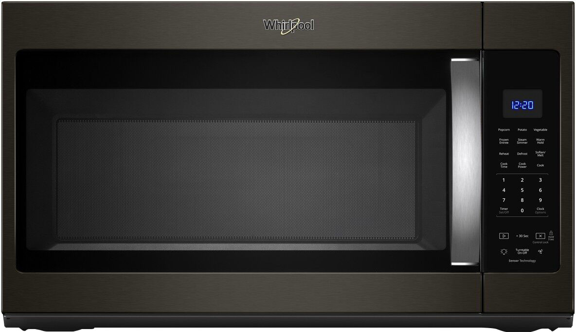 Whirlpool - 1.6 Cu. Ft. Full-Size Microwave - Stainless steel