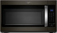 Whirlpool - 1.9 Cu. Ft. Over-the-Range Microwave with Sensor Cooking - Black Stainless Steel - Front_Zoom