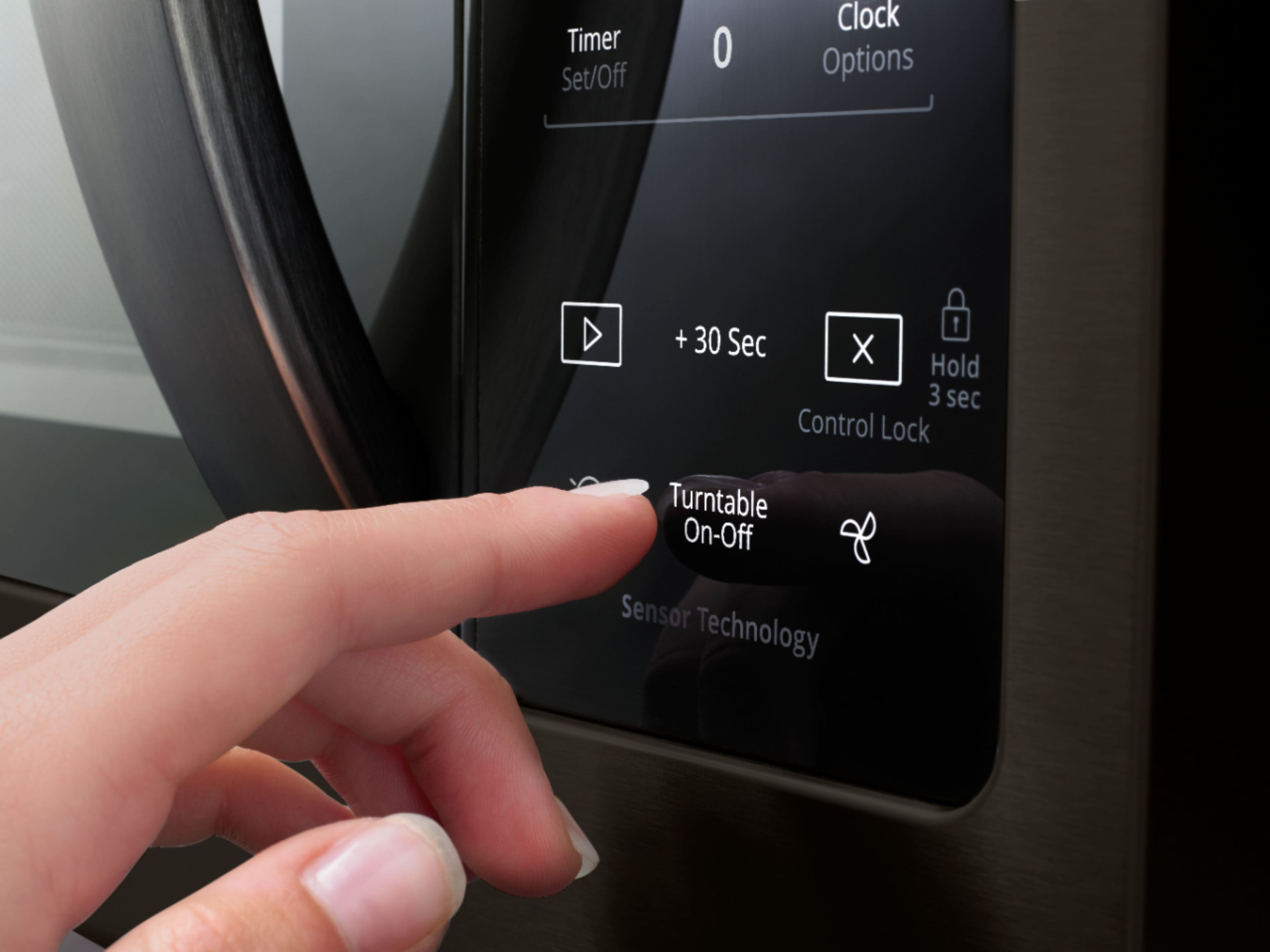 Alt View 13. Whirlpool - 1.9 Cu. Ft. Over-the-Range Microwave with Sensor Cooking - Black Stainless Steel.