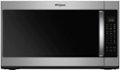 Front Zoom. Whirlpool - 2.1 Cu. Ft. Over-the-Range Microwave with Sensor Cooking - Stainless steel.