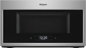 Whirlpool - 1.9 Cu. Ft. Convection Over-the-Range Microwave - Stainless steel - Front_Zoom