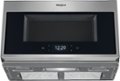 Alt View 11. Whirlpool - 1.9 Cu. Ft. Convection Over-the-Range Microwave - Stainless Steel.