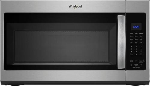 Whirlpool - 1.9 Cu. Ft.  Over-the-Range Fingerprint Resistant  Microwave with Sensor Cooking -Stainless Steel - Fingerprint Resistant Stainless Steel was $359.99 now $249.99 (31.0% off)