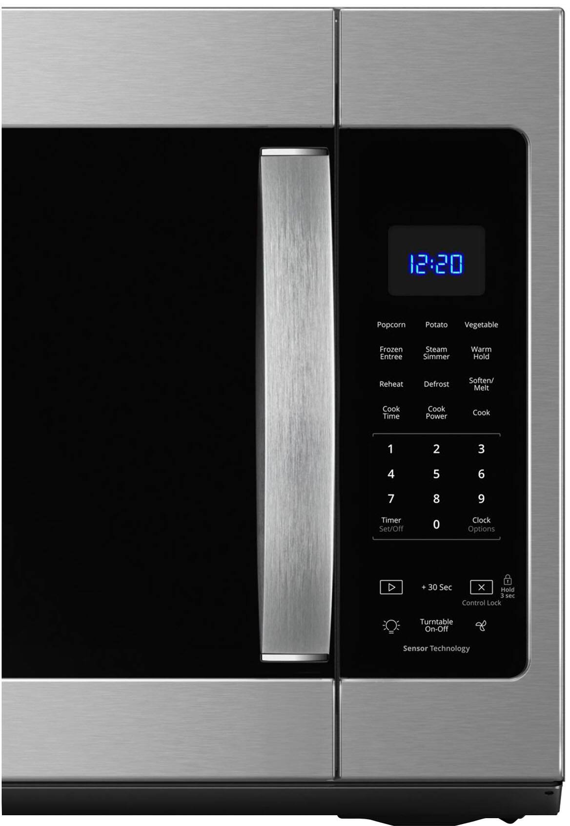Alt View 11. Whirlpool - 1.9 Cu. Ft. Over-the-Range Microwave with Sensor Cooking - Stainless Steel.