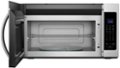 Angle Zoom. Whirlpool - 1.9 Cu. Ft. Over-the-Range Microwave with Sensor Cooking - Stainless Steel.