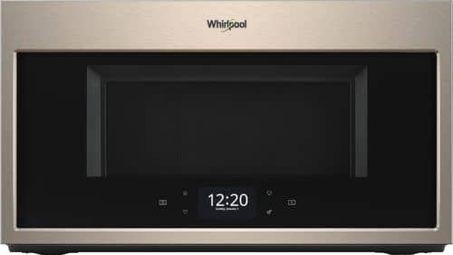 Whirlpool - 1.9 Cu. Ft. Convection Over-the-Range Microwave - Sunset bronze