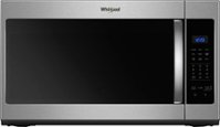 Whirlpool - 1.7 Cu. Ft. Over-the-Range Microwave - Stainless Steel - Front_Zoom