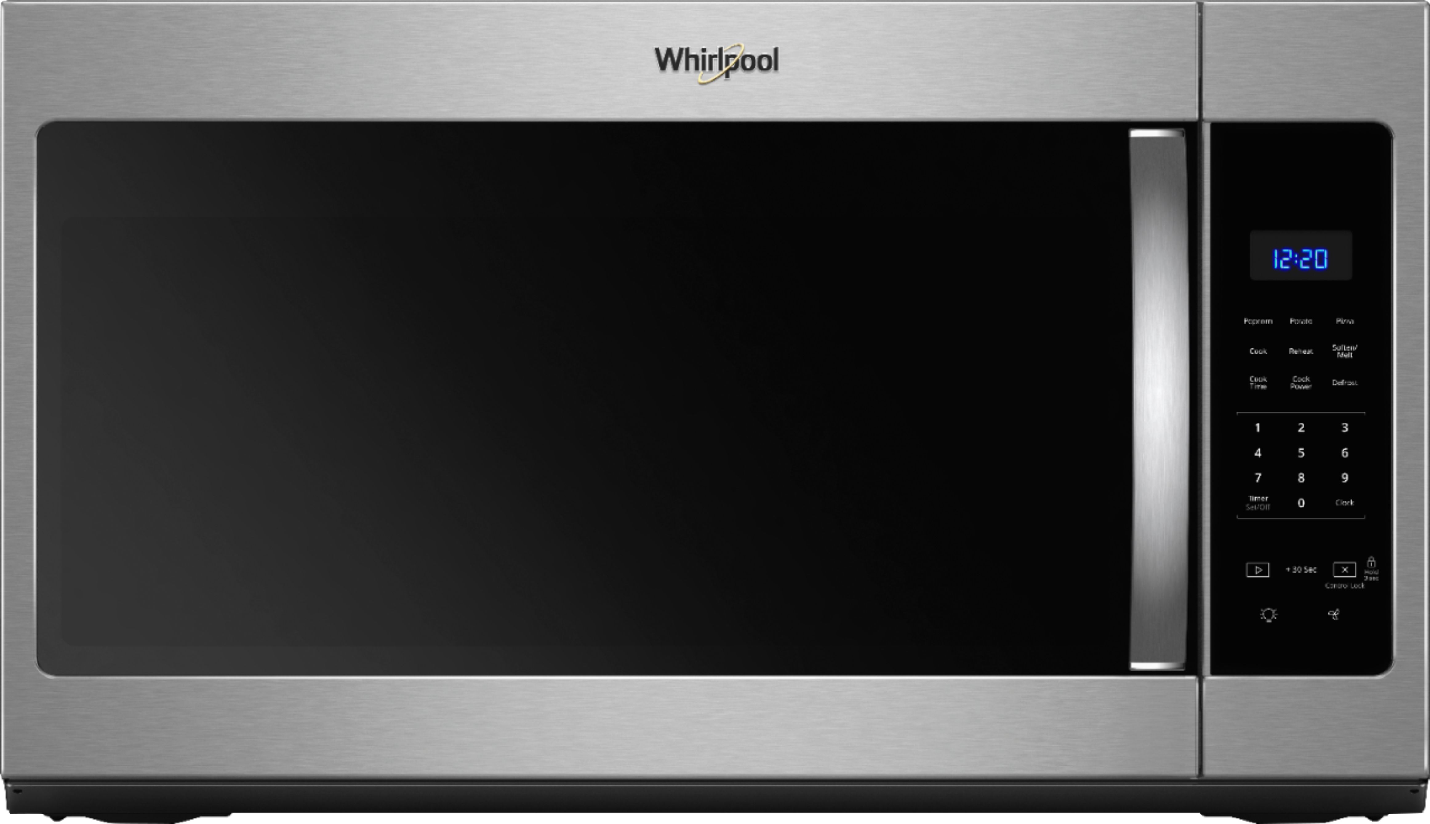 Whirlpool WMH31017AB 1000W Over-the-Range Microwave - 1.7 cu ft - Black