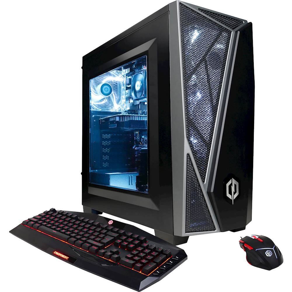 Best Buy Cyberpowerpc Gamer Xtreme Desktop Intel Core I5 7600k 8gb Memory Nvidia Geforce Gtx 1050 Ti 2tb Hard Drive Black Gray Gxi980opt