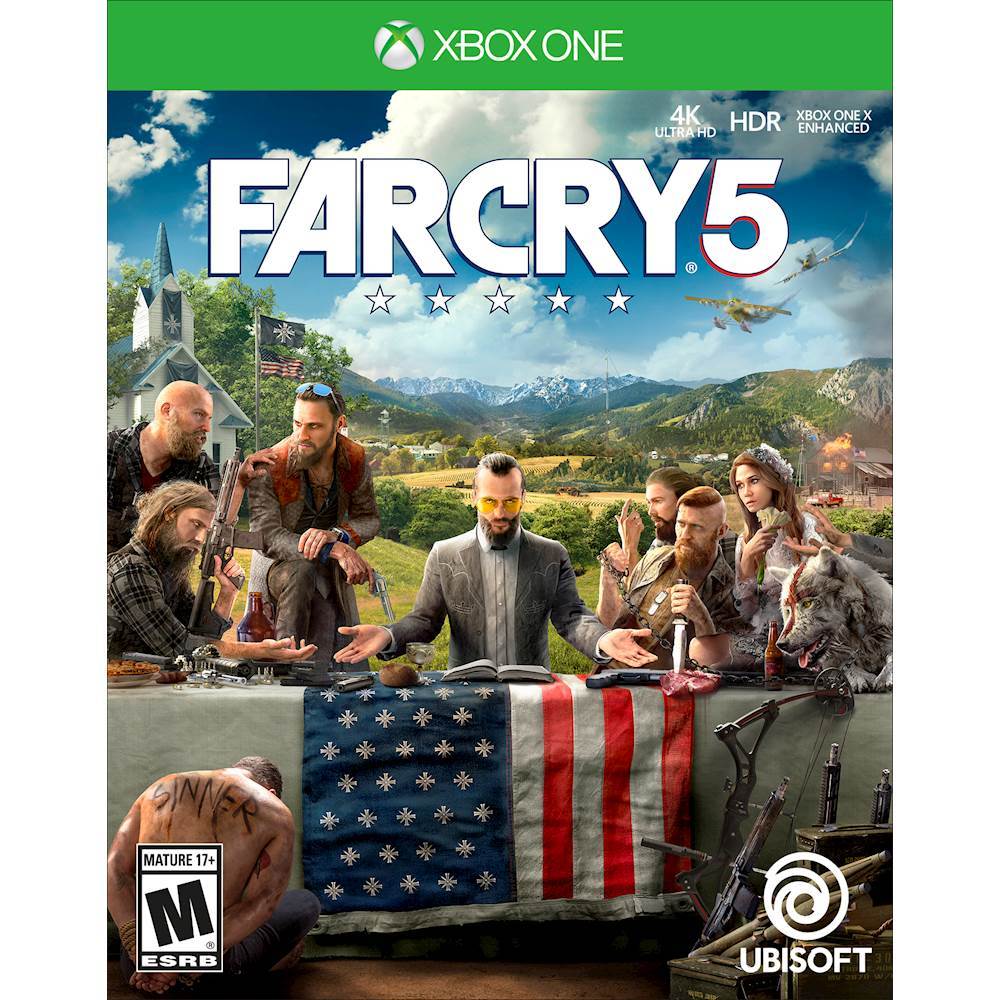 Far Cry 5 Cover For Xbox One Design 3 - ConsoleSkins.co