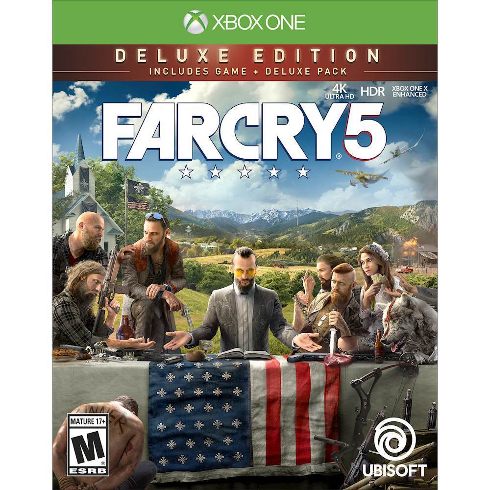 Far Cry 5 Deluxe Edition Xbox One Midia Digital - RIOS VARIEDADES