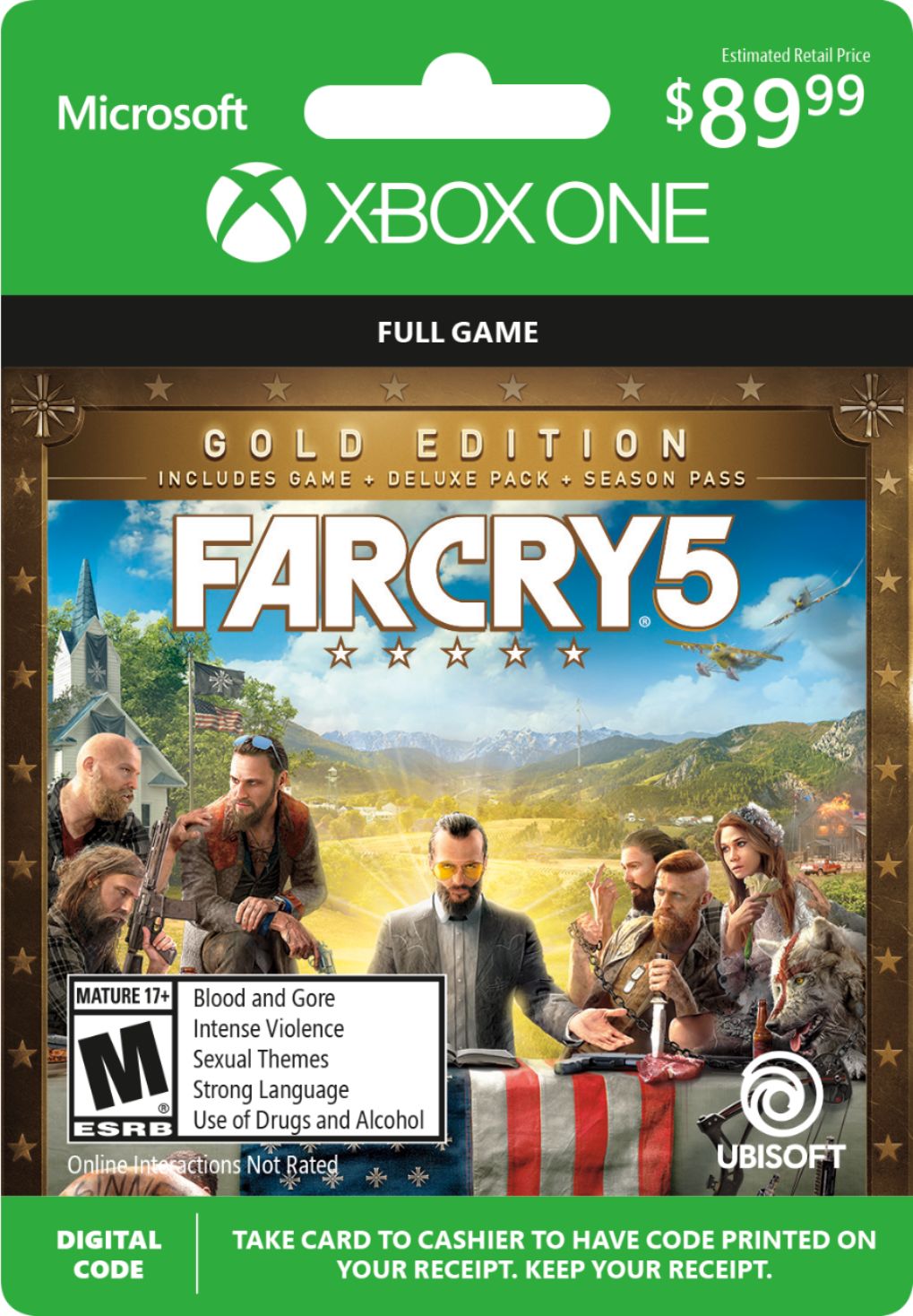 Far Cry 5 (Gold Edition) XBOX LIVE Key UNITED STATES