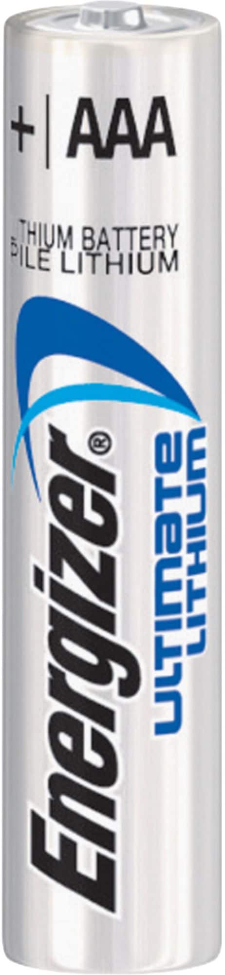 Alt View 1. Energizer - Energizer Ultimate Lithium AAA Batteries (12 Pack), Triple A Batteries - Silver.