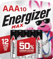 Energizer - MAX AAA Batteries (10-Pack) - Front_Zoom