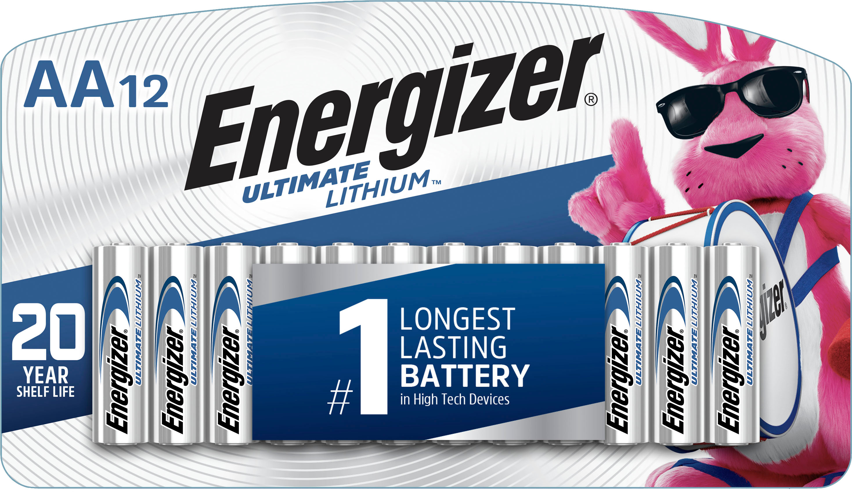 Energizer Ultimate Lithium AA Batteries (12 Pack), Double A Batteries  L91SBP-12 - Best Buy