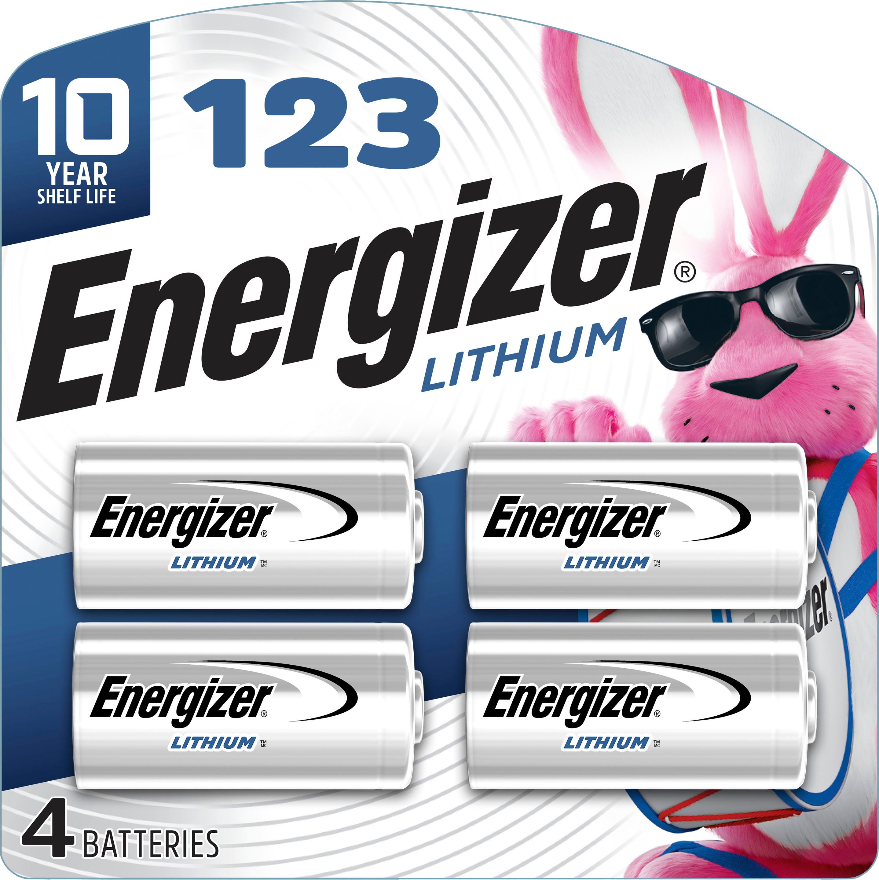 Energizer - 123 Batteries (4-Pack)