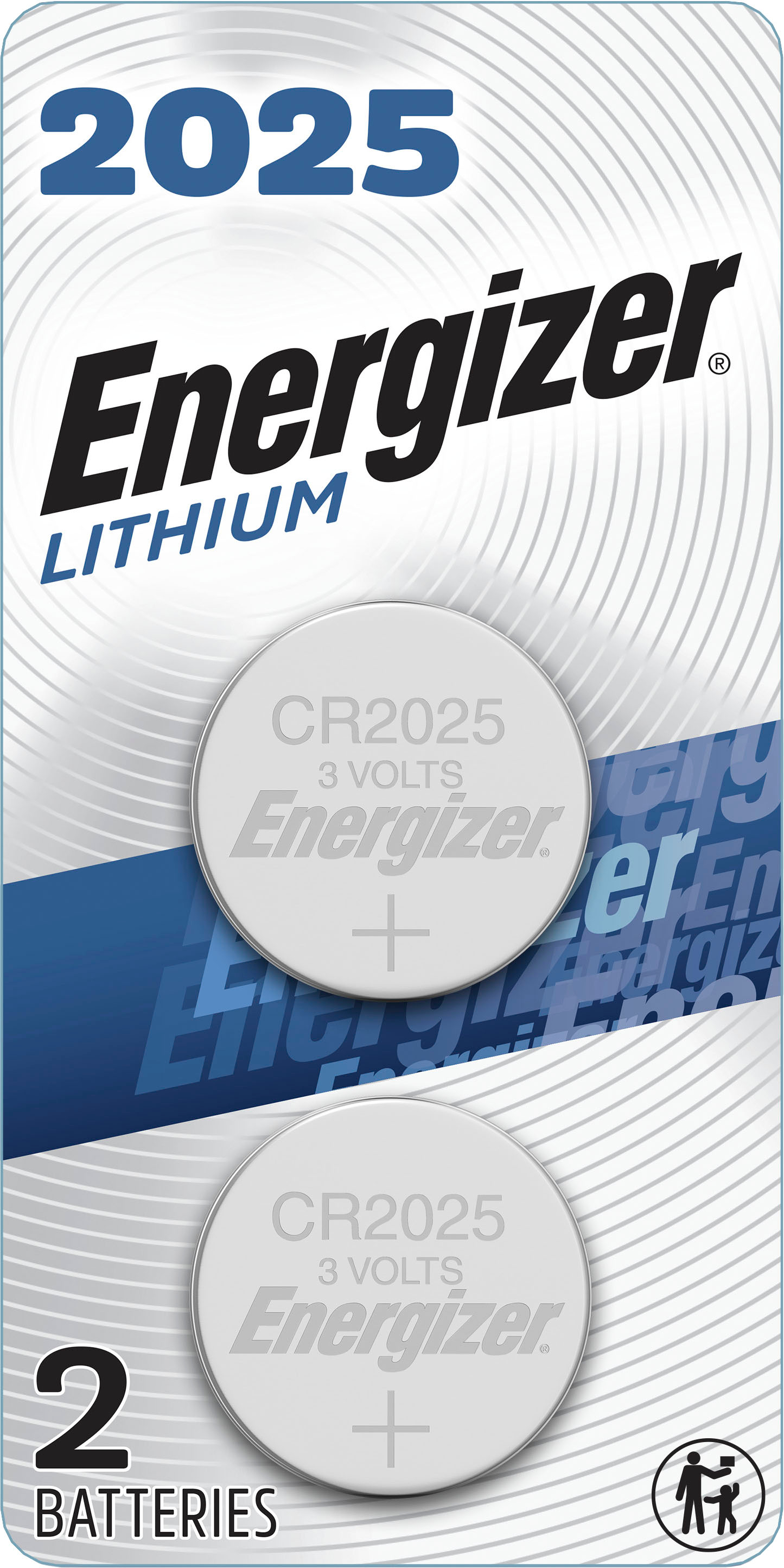 Energizer 2025 Batteries (2 Pack), 3V Lithium Coin Batteries 2025BP-2N -  Best Buy