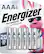 Front. Energizer - Energizer Ultimate Lithium AAA Batteries (6 Pack), Triple A Batteries - Silver.