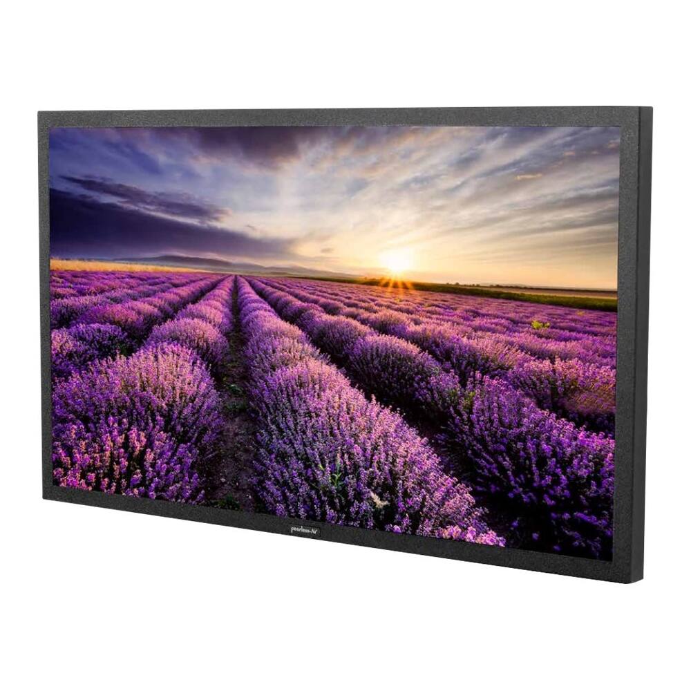 Front. Peerless-AV - 55" Class LED Outdoor Full Sun 4K UHD TV - Black.