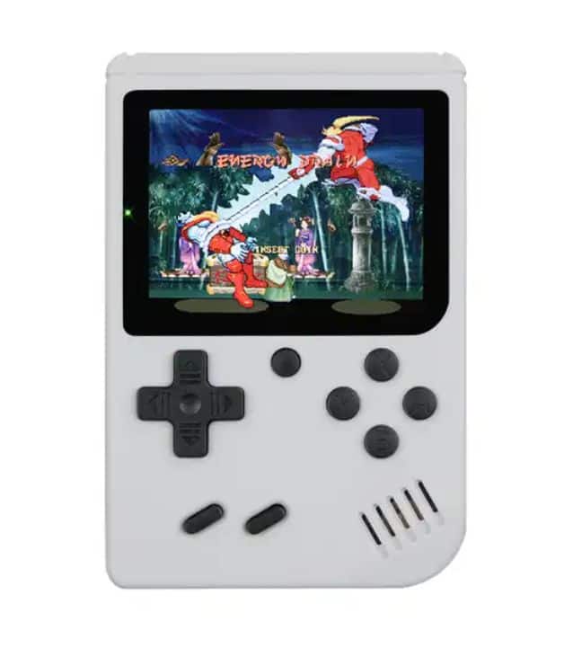 Handheld Video Game Console 400 Classic Retro Games Portable Can Connect To TV Two Players Rechargeable Battery