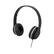 Front. iLive - IAH57 Wired On-Ear Headphones - Black.