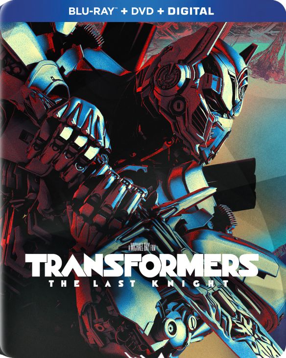  Transformers: The Last Knight [SteelBook] [Includes Digital Copy] [Blu-ray/DVD] [Only @ Best Buy] [2017]
