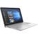 Left. HP - 15.6" Touch-Screen Laptop - Intel Core i7 - 12GB Memory - 1TB Hard Drive - HP sand blast in mineral silver and natural silver.