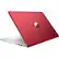Alt View 11. HP - 15.6" Touch-Screen Laptop - Intel Core i3 - 8GB Memory - 1TB Hard Drive - HP sand blast in empress red and natural silver.