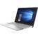 Left. HP - 15.6" Touch-Screen Laptop - Intel Core i3 - 8GB Memory - 1TB Hard Drive - HP sand blast in empress red and natural silver.