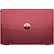 Alt View 12. HP - 15.6" Laptop - AMD A9-Series - 4GB Memory - AMD Radeon R5 - 1TB Hard Drive - Empress red and ash silver in the strata pattern.