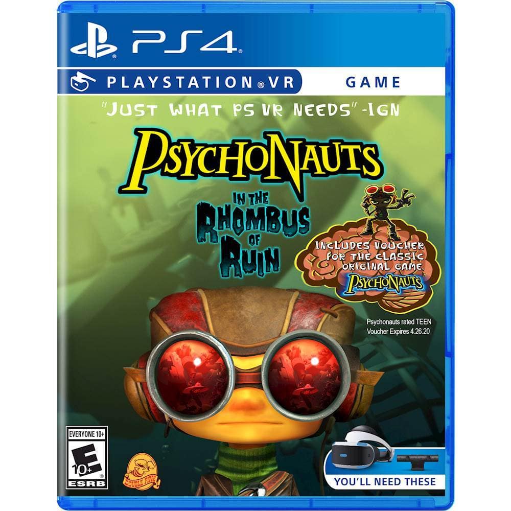 Front. Sony - Psychonauts In the Rhombus of Ruin.