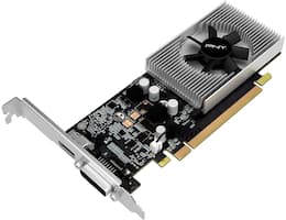 PNY - NVIDIA GeForce GT 1030 2GB GDDR5 PCI Express 3.0 Graphics Card - Black - Front_Zoom