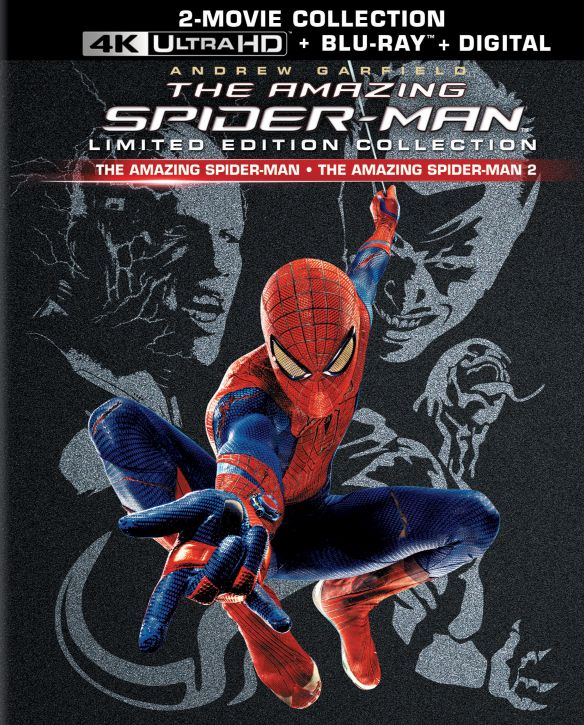 The Amazing Spider-Man 1 & 2 [Limited Edition] [4K Ultra HD Blu-ray/Blu-ray] [7 Discs]