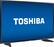 Angle. Toshiba - 49" Class - LED - 1080p - HDTV - Black.