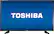Front. Toshiba - 49" Class - LED - 1080p - HDTV - Black.