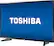 Left. Toshiba - 49" Class - LED - 1080p - HDTV - Black.