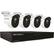Front. Night Owl - 4-Channel 4-Cameras Indoor/Outdoor Wired 5MP 1TB DVR Security System.