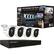 Alt View 11. Night Owl - 4-Channel 4-Cameras Indoor/Outdoor Wired 5MP 1TB DVR Security System.