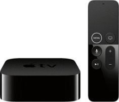 Apple TV 4K 64GB - Black - Front_Zoom