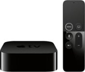 Front Zoom. Apple TV 4K 32GB - Black.