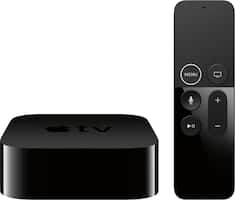 Apple - Apple TV - 32GB (latest model) - Black - Front_Zoom
