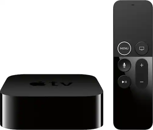 Front. Apple - Apple TV HD 32GB - Black.