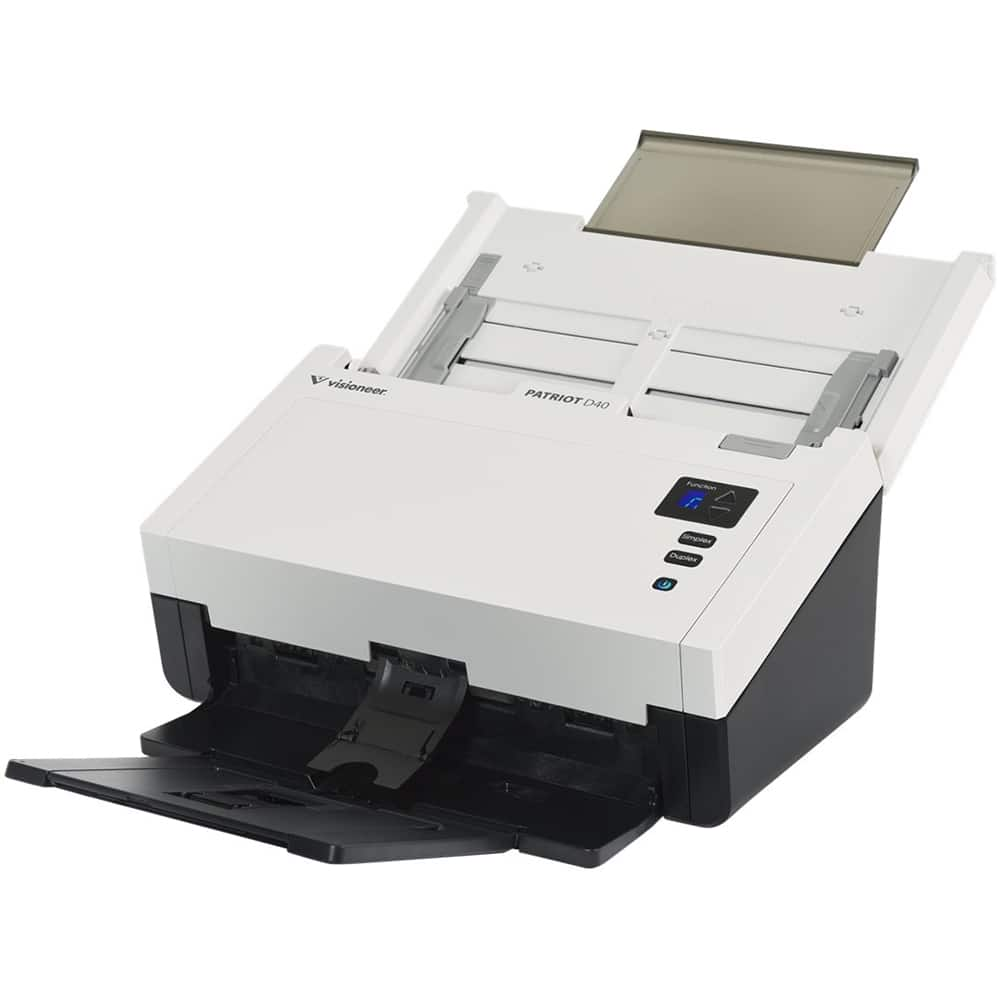 Best Buy: Visioneer Patriot D40 Document Scanner Black/white PD40-U